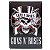 Placa de Metal Guns n' Roses - 30 x 20 cm - Imagem 1