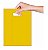 Sacola Plástica Amarela 20x30 cm - Pct c/50 unidades - Imagem 1