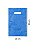 Sacola Plástica Azul 20x30 cm - Pct c/50 unidades - Imagem 2