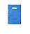 Sacola Plástica Azul 20x30 cm - Pct c/50 unidades - Imagem 3