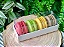 Caixa para 4 macarons (12 X 5,5X 4,5 cm) Pct c/20 unidades - Imagem 1