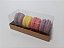 Caixa para 4 macarons (12 X 5,5X 4,5 cm) Pct c/20 unidades - Imagem 6
