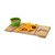 Base de mesa com 2 potes Bambu e silicone Incluso caixa de cartão Food grade - Imagem 7