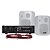 Kit Som Ambiente 200W Musical AMBIENCE 2000 HAYONIK - Imagem 1