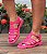 Sandália aranha jess calçados em couro pink - Imagem 1