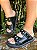 Papete Feminina Ajustável Em Velcro Com Detalhe Em Spike Preto - Imagem 1