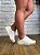 Tênis Feminino Luara Detalhe Dourado Em Couro Branco - Imagem 7