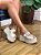 Tamanco Plataforma Luana Fechamento Em Fivelas Couro Off White - Imagem 5