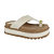 Tamanco de Dedo Flatform Lud em Couro Off White - Imagem 6