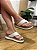 Tamanco de Dedo Flatform Lud em Couro Off White - Imagem 4