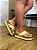 Tamanco de Dedo Flatform Lud em Couro Amarelo - Imagem 6