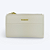 Carteira Feminina Basic Fecho Ziper Off White - Imagem 1