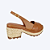 Sandália Bloquinho Corda Caramelo - Imagem 3