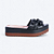Tamanco Flatform Preto Lacinho - Imagem 1