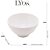 Mini Bowl Porcelana New Bone Pearl Branco 8,5x4,5cm 8576 - Imagem 3