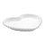 Prato Porcelana Coração Beads Branco 17cm 28490A - Imagem 2