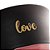 Mini Caçarola Cerâmica Love Preto Matt/Rosa 16cm 28547 - Imagem 5