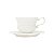 Xícara Chá Porcelana com Pires Fancy Branco 200ml 17273A - Imagem 2