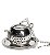Infusor de Chá em Inox Pequeno 114481 - Imagem 1