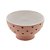Bowl Tijela de Cerâmica Corações Rosa 13cm 90589 - Imagem 1