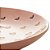 Prato de Sobremesa Cerâmica Pequenos Corações Rosa 19,5cm 90590 - Imagem 3