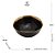 Bowl Porcelana Preto e Dourado Dubai 15cm 17760 - Imagem 8