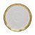 Xícara Café e Pires Porcelana Branco e Dourado Dubai 90ml 17798 - Imagem 4