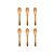 Kit 6 Mini Colheres de Bambú 1313 - Imagem 3