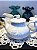 Bule Porcelana  Café ou Chá Porcelana Queen 1 Litro 8566 - Imagem 1