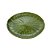 Prato Decorativo de Cerâmica Banana Leaf Verde 24,5cm  - 4480 - Imagem 1