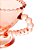 Molheira Cristal de Chumbo Pearl Bolinhas Rosa 140ml 28467 - Imagem 5