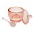 Meleira Cristal Pearl Bolinhas Rosa com Pegador 28460 - Imagem 3