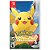 Jogo Pokémon Let's go Pikachu ! - Switch - Imagem 1