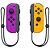 Controle Joy-Con (L-R) Neon Purple/ Neon Orange  - Switch - Imagem 2