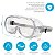 Óculos de Proteção Anti Embaçante – Multilaser HC226 - Imagem 3