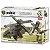 Blocos De Montar Helicóptero Exército 199 Peças - Multikids Br906 - Imagem 2