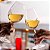 Jogo de 06 taças para vinho tinto de 580 ml, Cristal  Bohemia com titanium nas bordas - Imagem 3