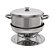 Rechaud inox banho maria com capacidade de 10 litros, Brinox - Imagem 2