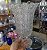 Vaso decorativo em vidro lapidado de 26 cm - Imagem 4