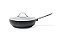 Wok com tampa Curry Ø28 cm 28 cm - Preto Brinox - Imagem 1