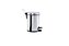 Lixeira Inox com Pedal e Balde 30 Litros - Decorline Lixeiras Ø 30 x 64 cm - Brinox - Imagem 4