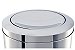 Lixeira Inox com Tampa Basculante 5,4 Litros - Decorline Lixeiras Ø 18,5 x 20 cm - Brinox - Imagem 3