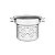 Cozi-Pasta Tramontina Solar em Aço Inox 24 cm 8 L - Imagem 1