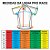 Camisa de Ciclismo Pró Race - Quadrado Preto e Branco - Imagem 9