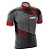 Camisa de Ciclismo PRO - Linhas - Vermelha e Preto - Imagem 2