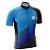 Camisa de Ciclismo PRO - Linhas - Azul e Preto - Imagem 1