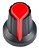 Knob para Potenciômetro Estriado 6mm - Imagem 4