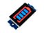 Indicador de Carga para Bateria de Lítio 2S 8.4V (Azul) - Imagem 1