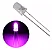 LED de Alto Brilho 5mm Rosa x1 Unidade - Imagem 2