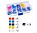Kit Push Buttons com Capas Coloridas - 25 unidades - Imagem 1